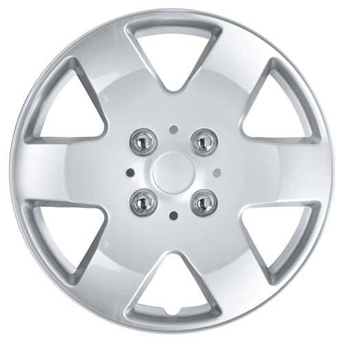 4-Pack 15 Inch Wheel Rim Cover Hubcaps Snap On Hub Cap Set O417