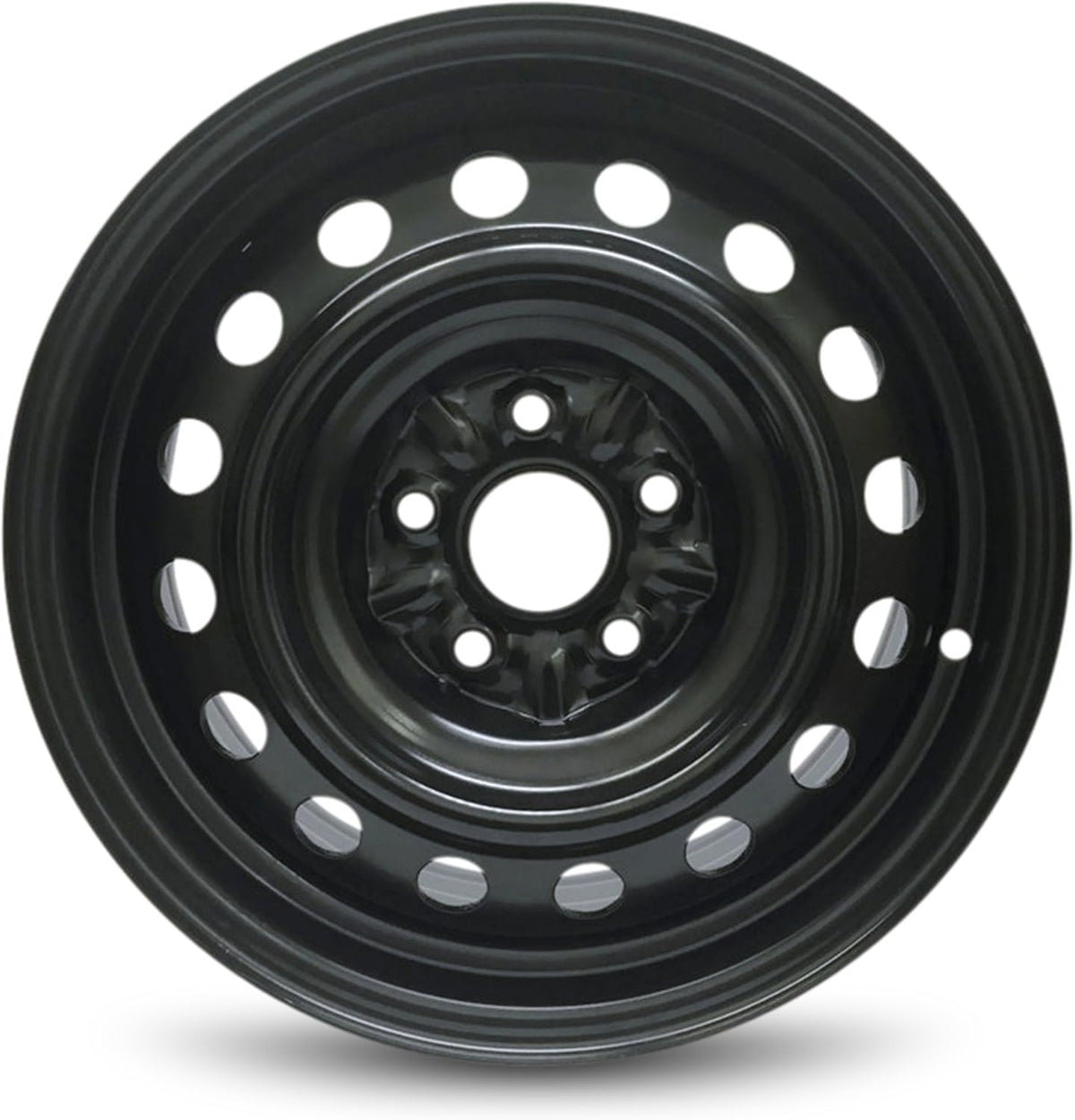 Black Steel Rim 16 Inch 5 Lug P414224