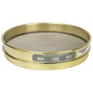 Brass Frame Stainless Steel Screen Testing Sieve C8718