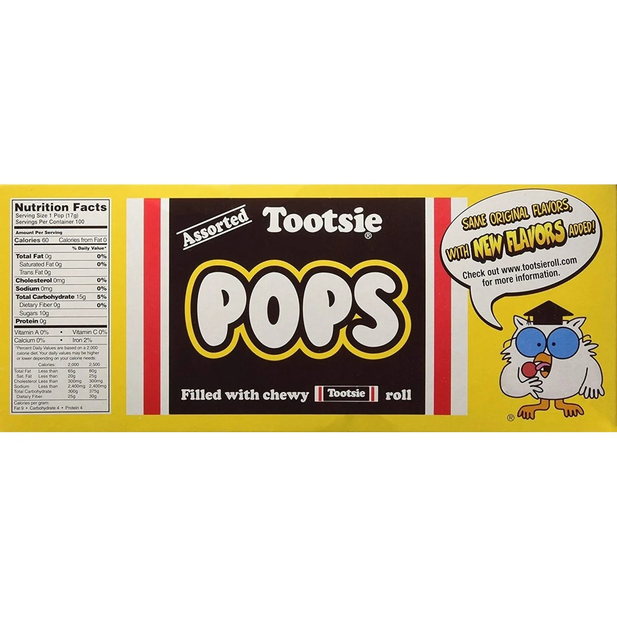 Tootsie Pops Assorted - 100 Count L277601
