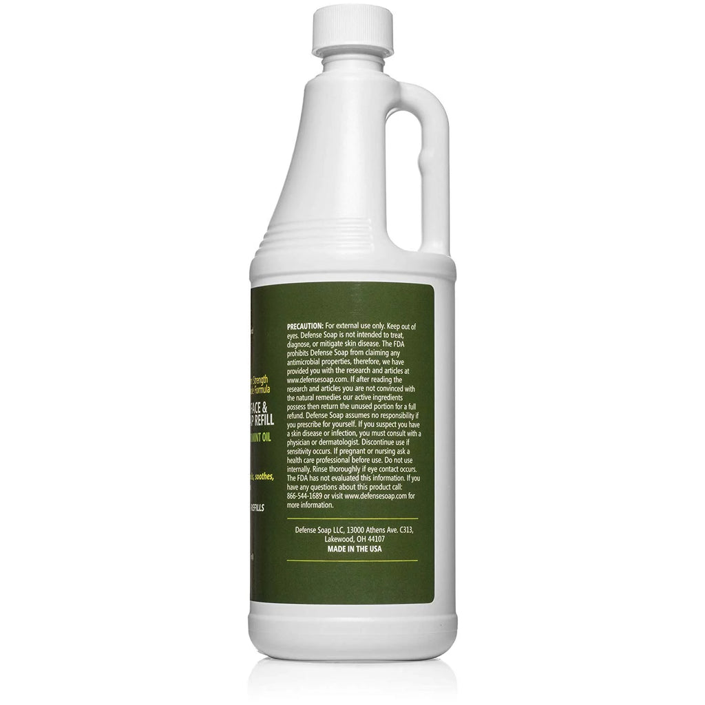 Peppermint Foaming Face & Hand Soap Refill 32 Fl Oz D5285
