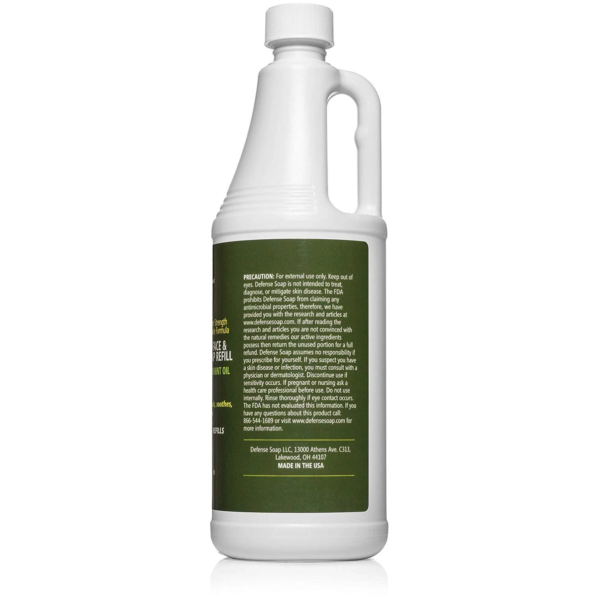 Peppermint Foaming Face & Hand Soap Refill 32 Fl Oz D5285