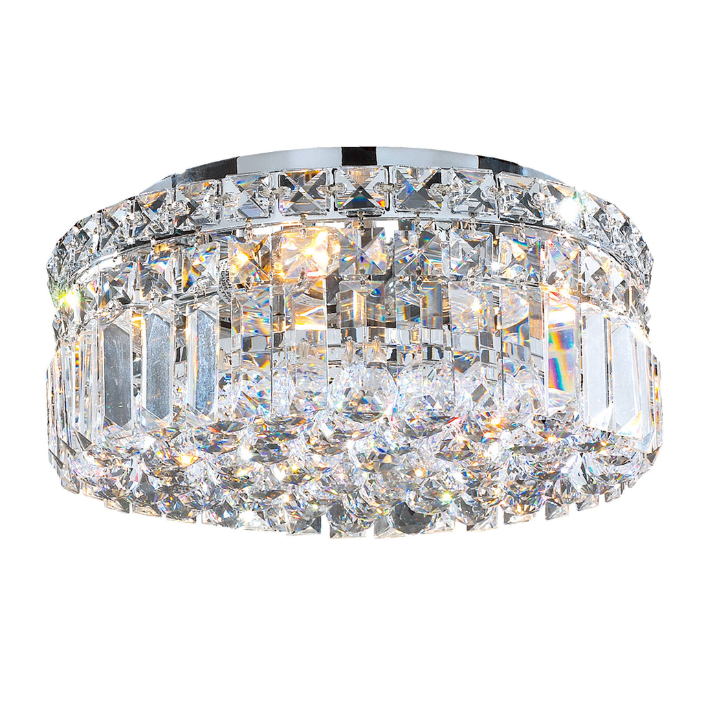 4 Light 12x22 Flush Mount - Chrome K441381