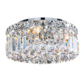 4 Light 12x22 Flush Mount - Chrome K441381