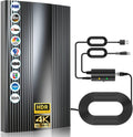 Indoor Outdoor TV Antenna with Amplifier Signal Booster A395643