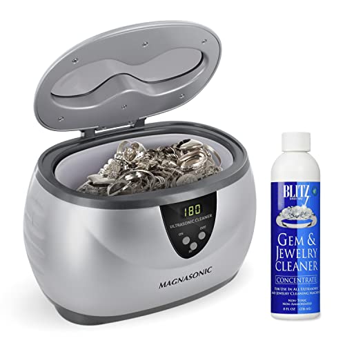 20oz Stainless Steel Digital Ultrasonic Cleaner K363
