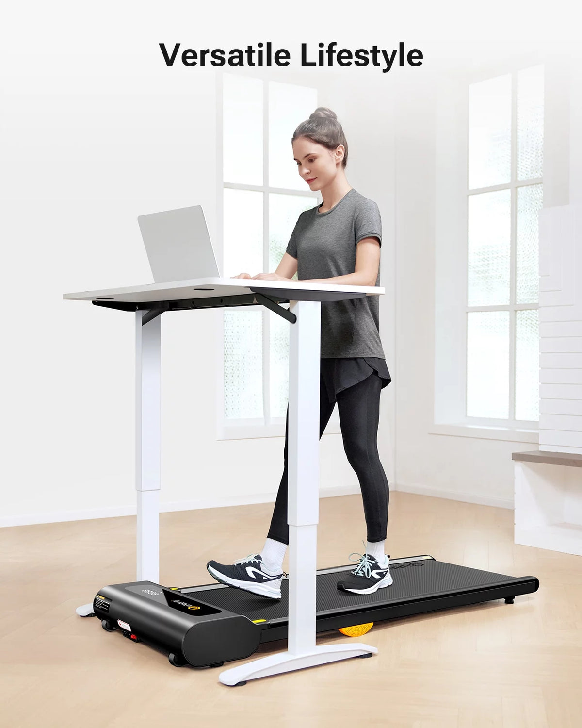 Under Desk Walking Pad Mini Treadmill 2.25HP 265 lb Capacity I5855