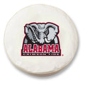 White Vinyl Fitted Car Tire Cover K503937