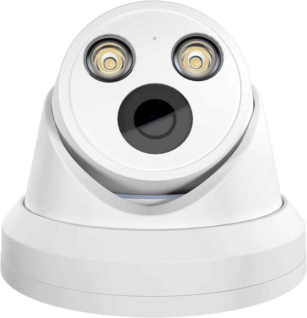 8MP Outdoor Dome IP Camera with 4K Full Color Night Vision W190996