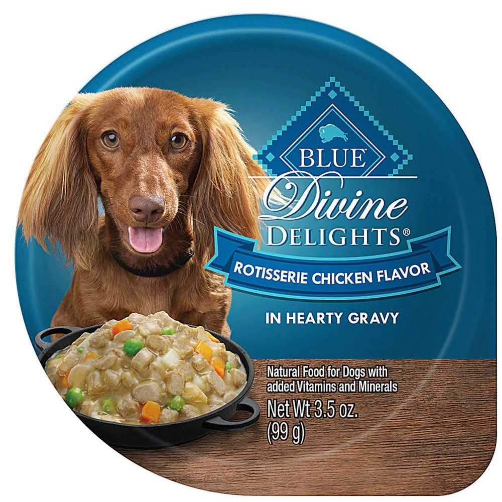 Rotisserie Chicken in Gravy Dog Food Cup 3.5-oz O709451