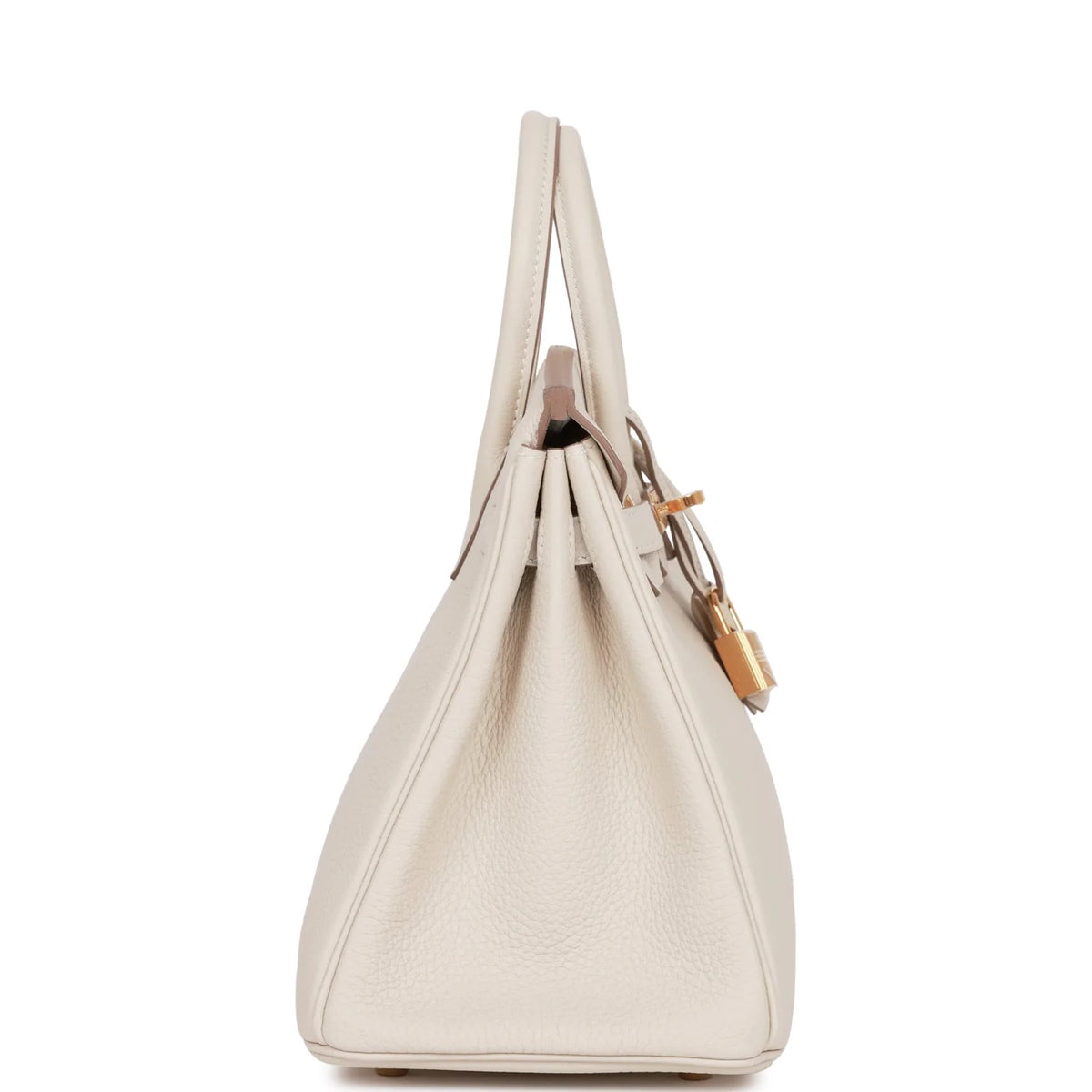 Birkin 25 Craie Togo Gold Hardware F32778