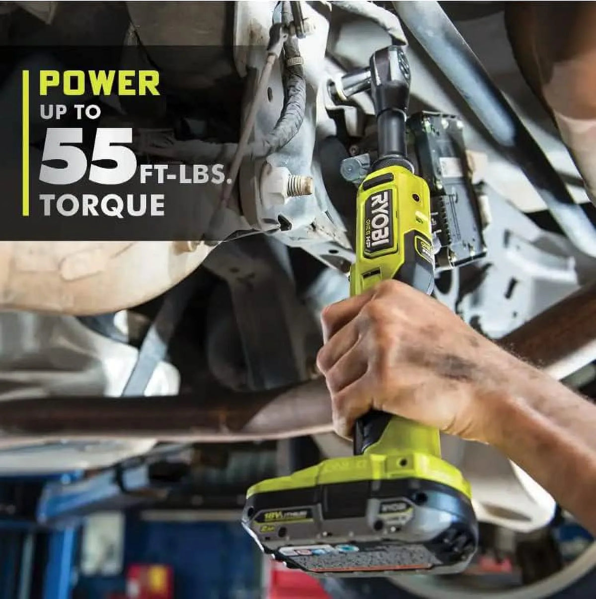 18V Brushless Cordless 3/8 in. Extended Reach Ratchet D58423