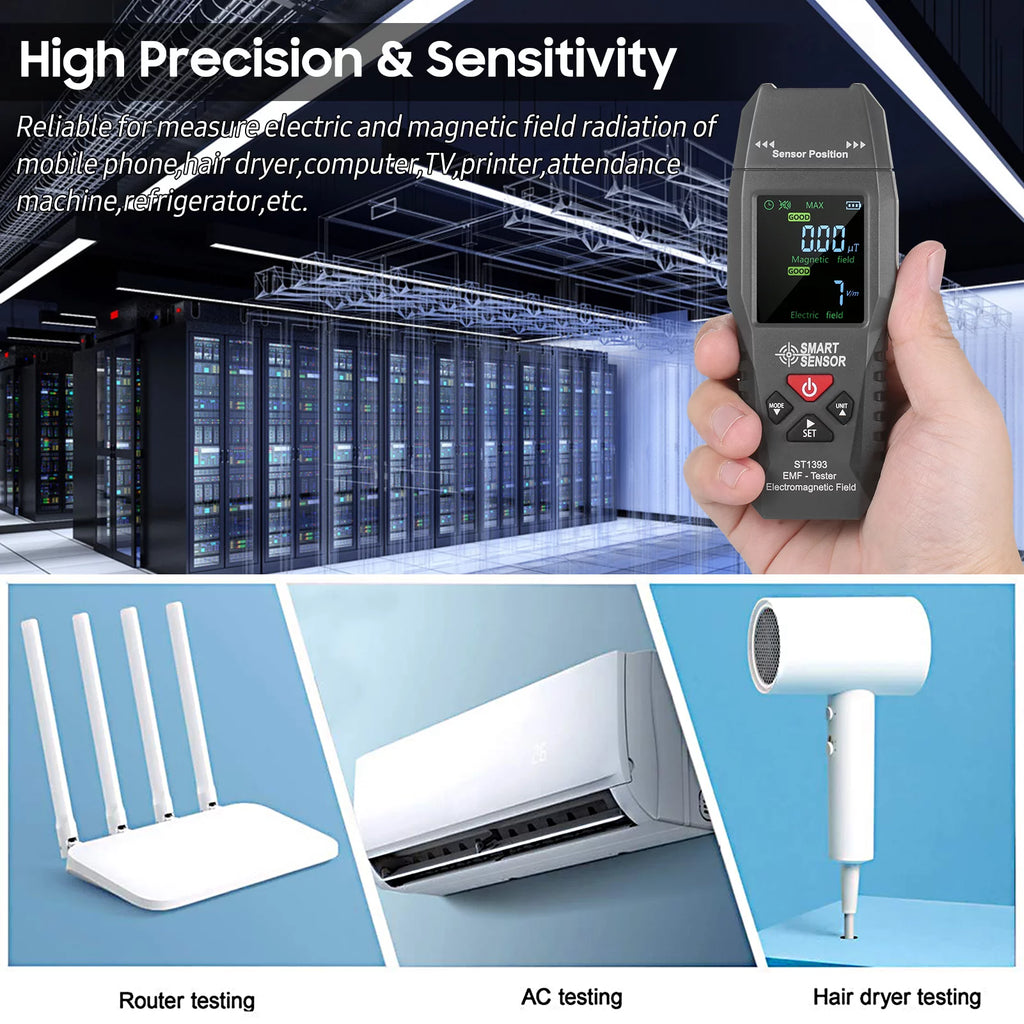 Handheld Mini Digital EMF Meter W777