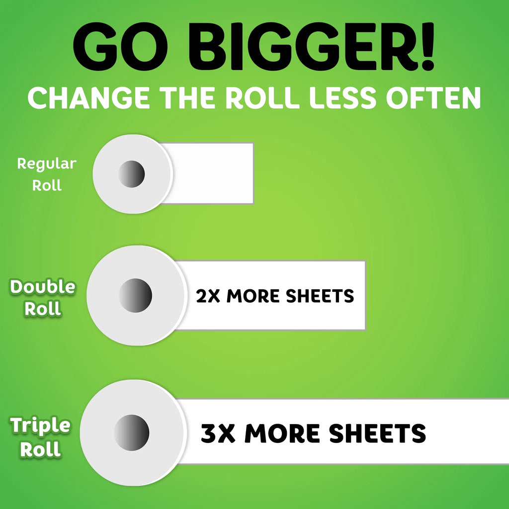 White Paper Towels 6 Double Rolls D2735