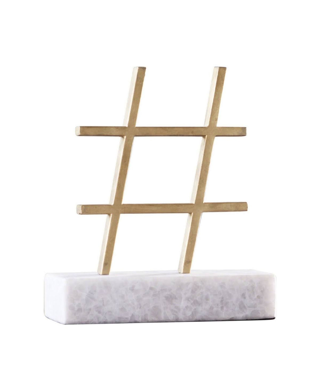 Gold Hashtag F15299