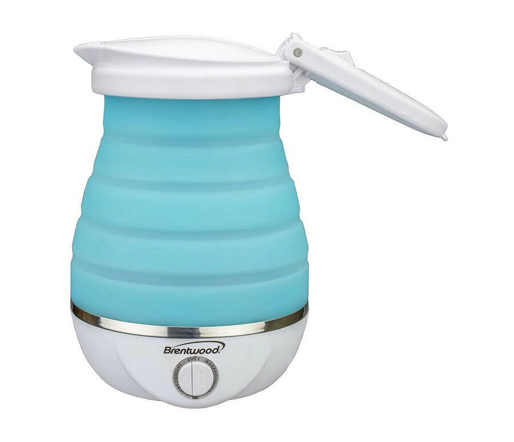Collapsible Portable Tea Kettle Blue G961