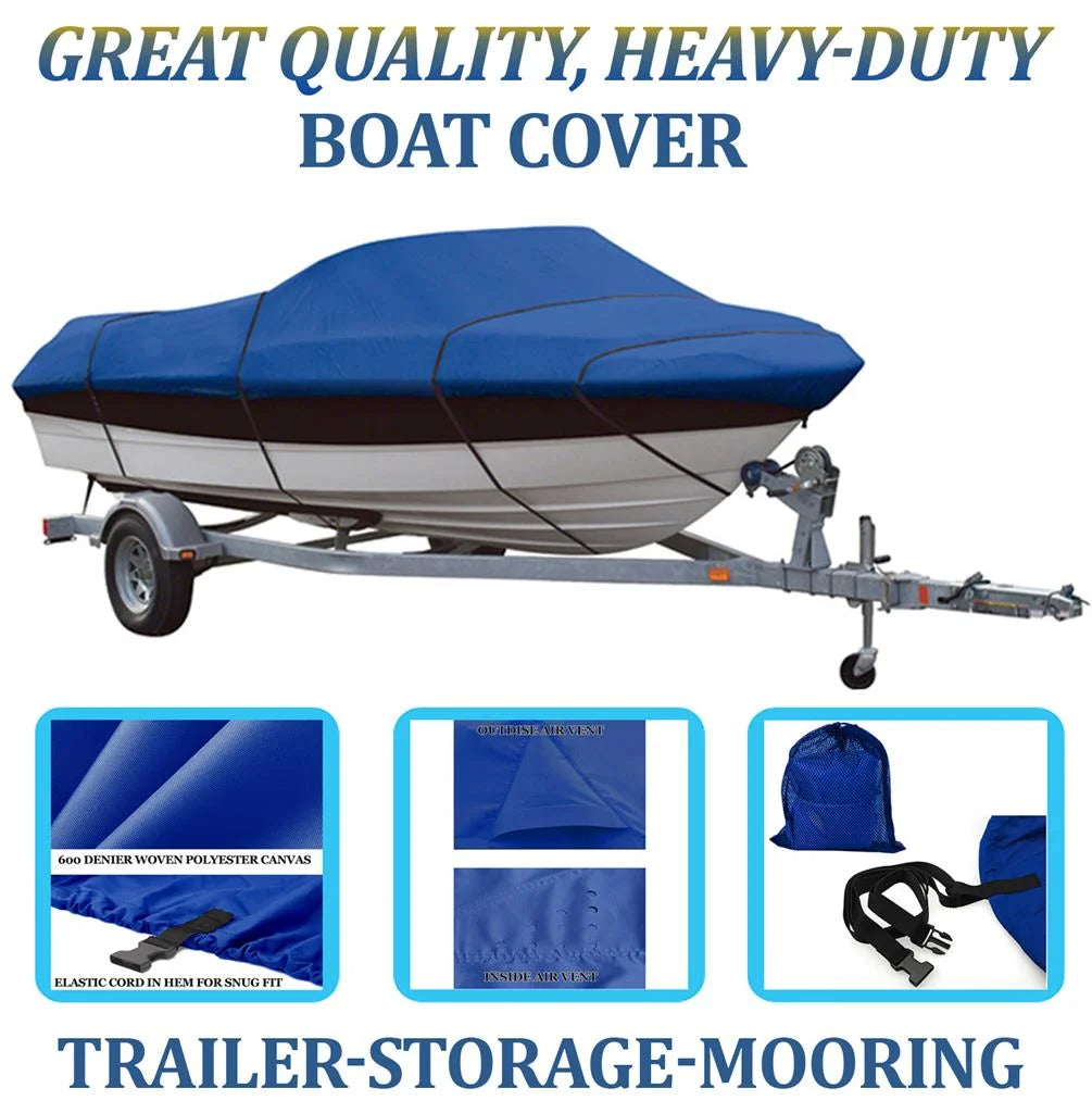 Boat Cover for Starcraft Tournament Fish 170 1996 D192823