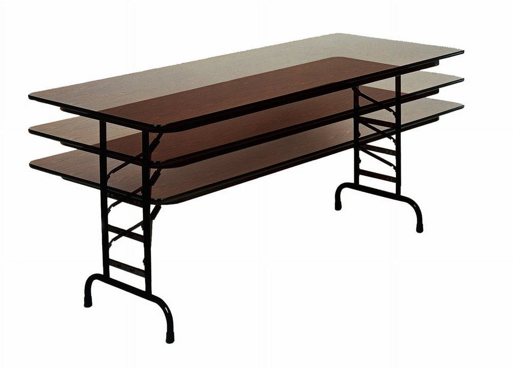Melamine Adjustable Height Folding Table E904153