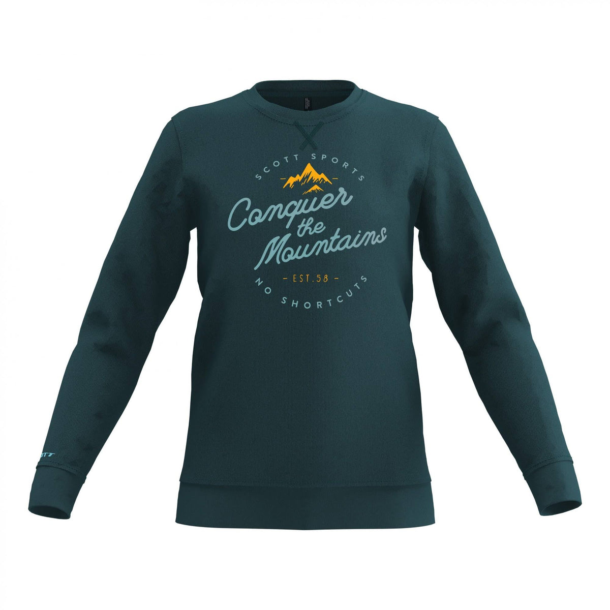 Casual Long-sleeved Crewneck T-Shirt N22016