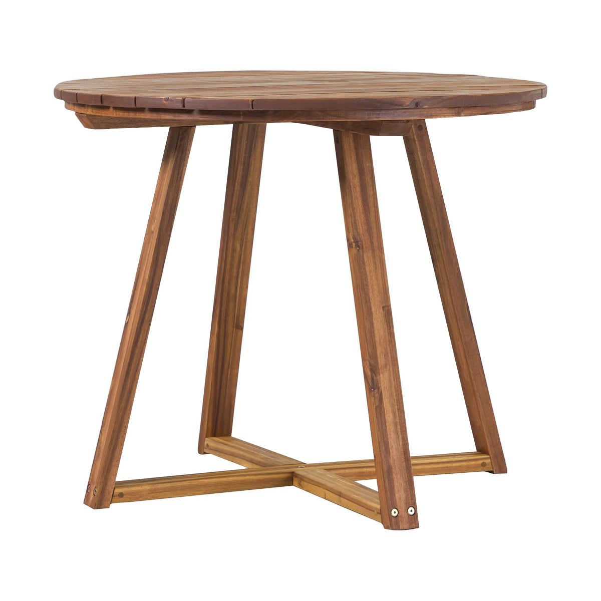 30” Solid Acacia Wood Outdoor Dining Table F26132