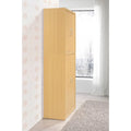 Beige Kitchen Pantry with Shelves and Compartments Z2789
