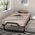 Folding Bed with Memory Foam and Metal Frame D69362