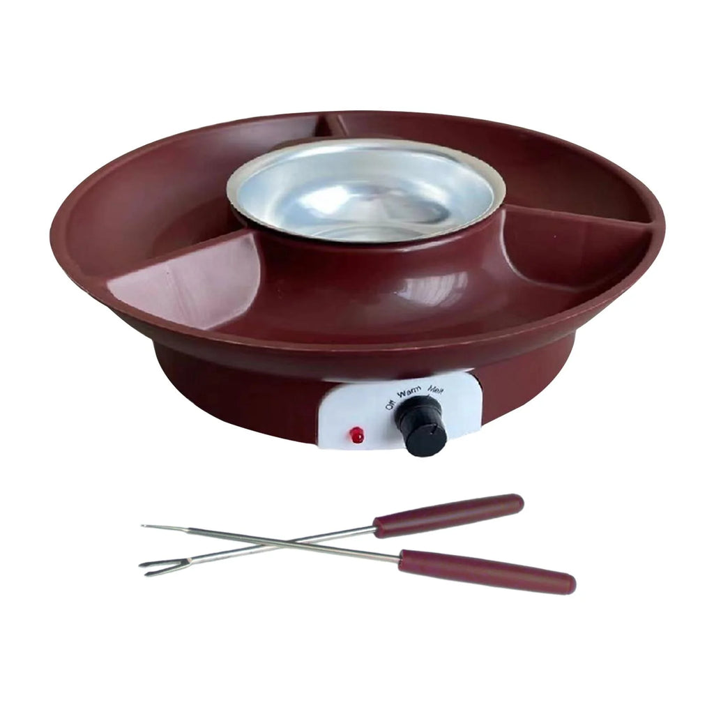 Electric Fondue Pot Set with Temperature Control S8213