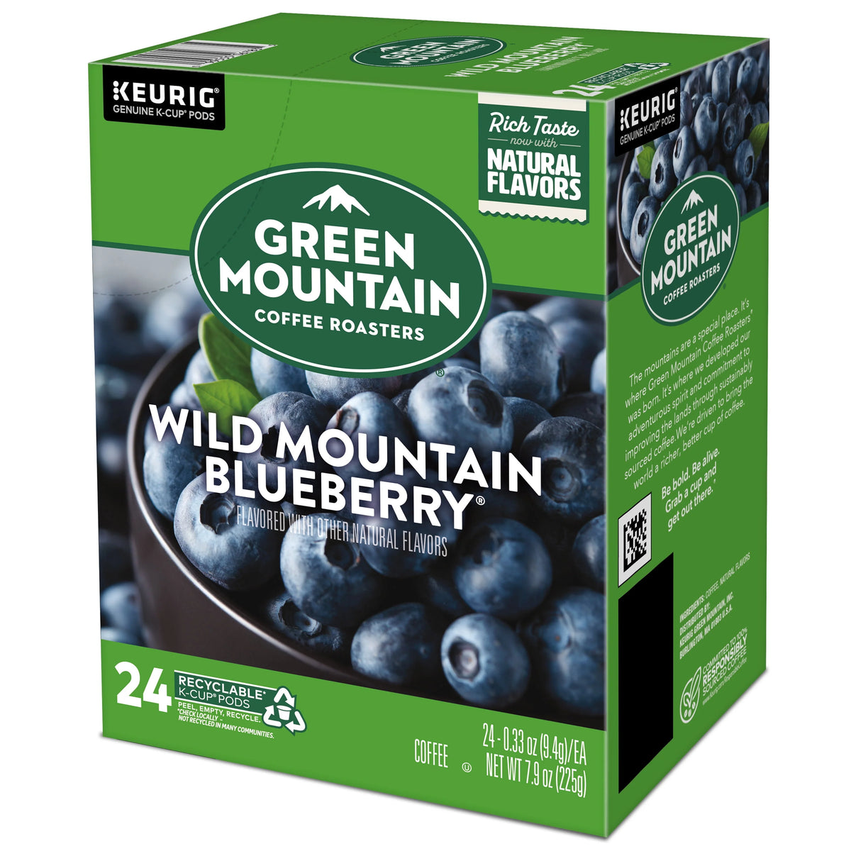 Light Roast Blueberry K-Cup Coffee Pods, 24 Count M282227