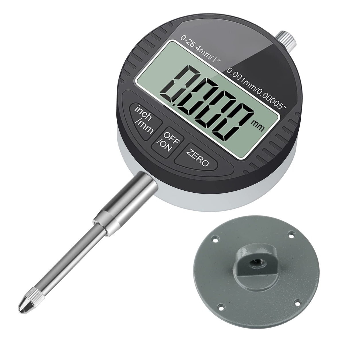 Electronic Digital Dial Indicator 1''/25.4mm Pack of 2 D91506