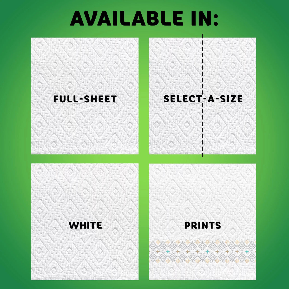 White Paper Towels 6 Double Rolls D2735