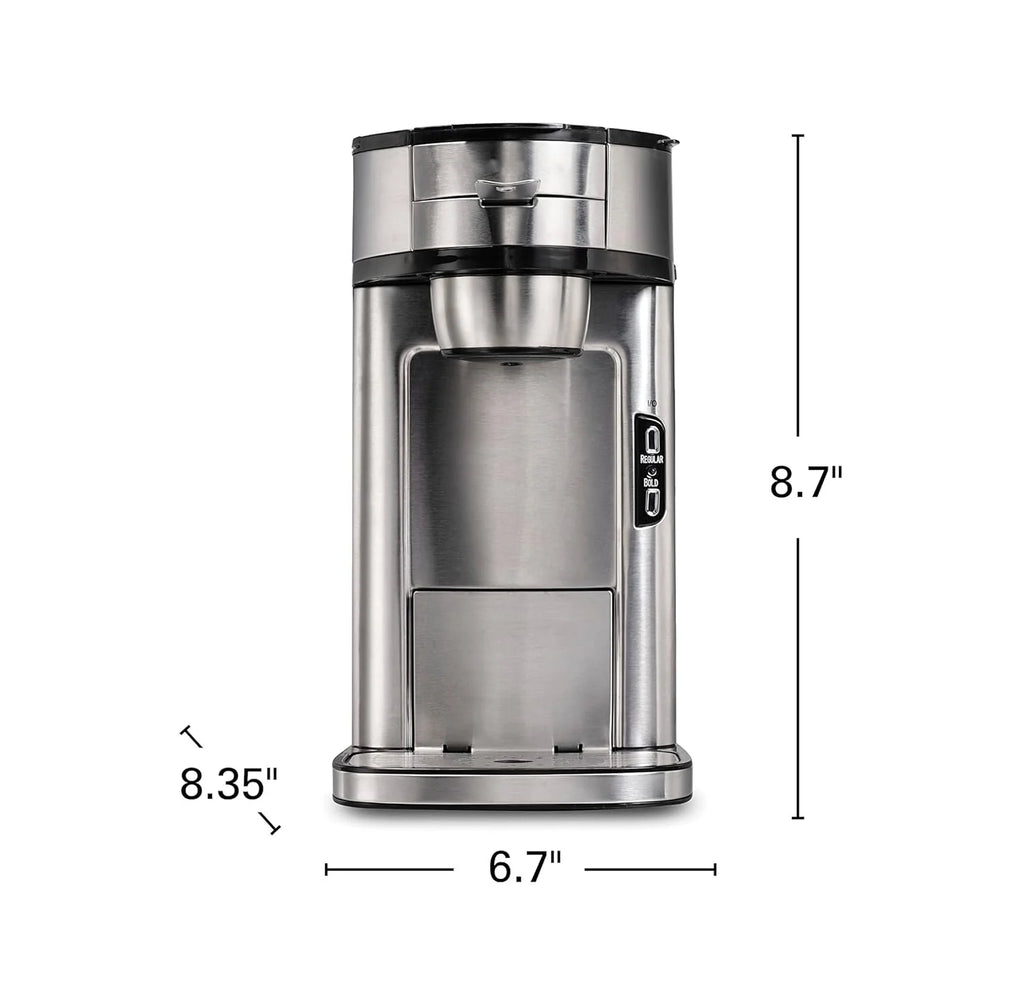 Single Serve Stainless Steel Coffee Maker R713
