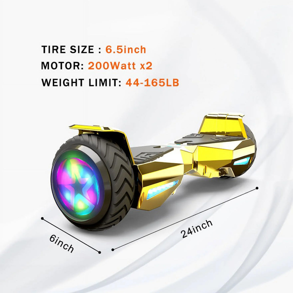 Two-Wheel Self Balancing Electric Hoverboard G8438