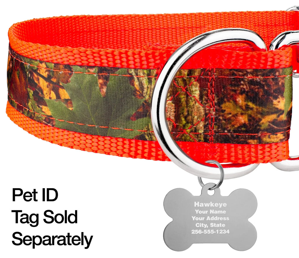 Southern Forest Camo Martingale Dog Collar, 1 1/2 inch, Extra Large N924
