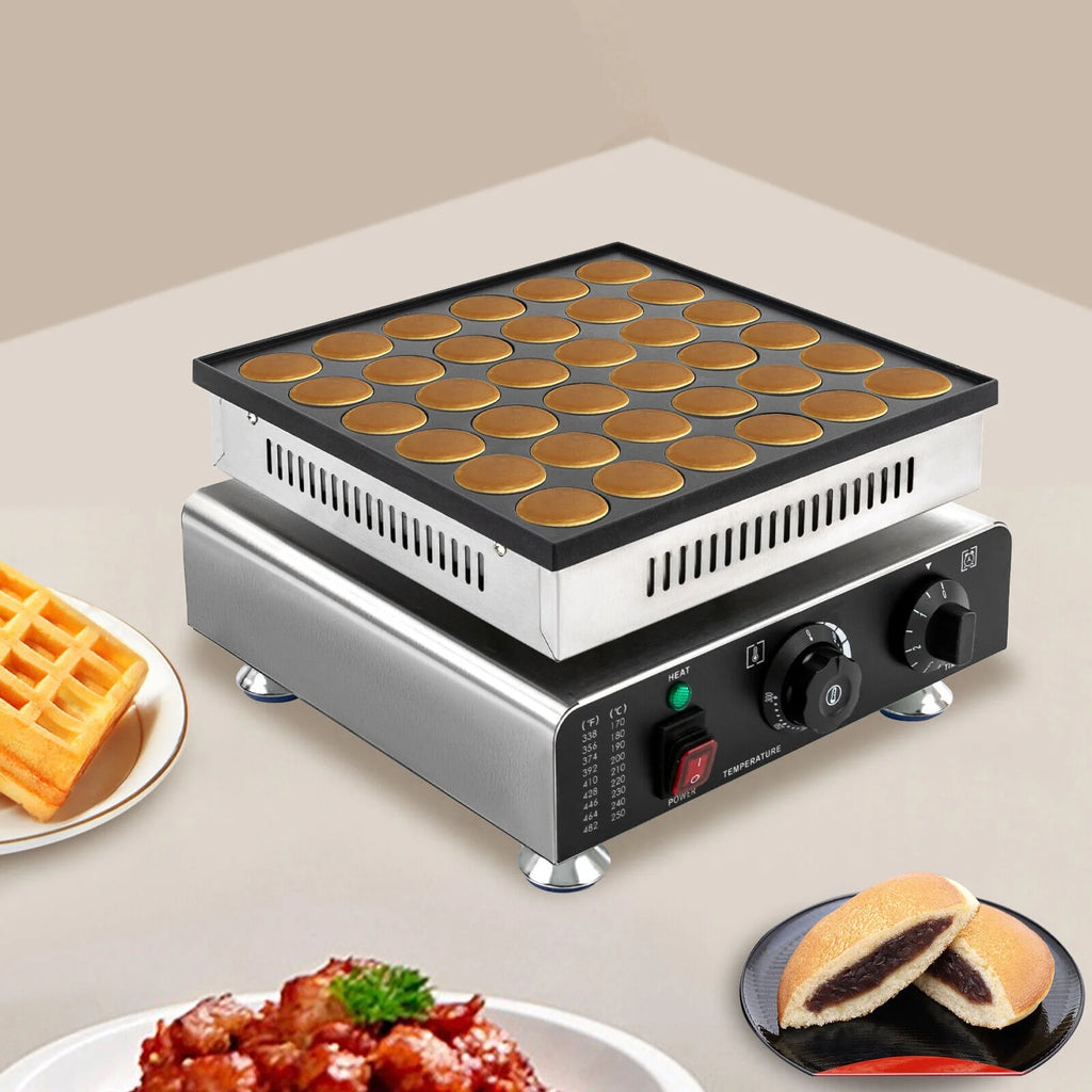 36 Holes Nonstick Electric Pancake Maker 900W 110V F273