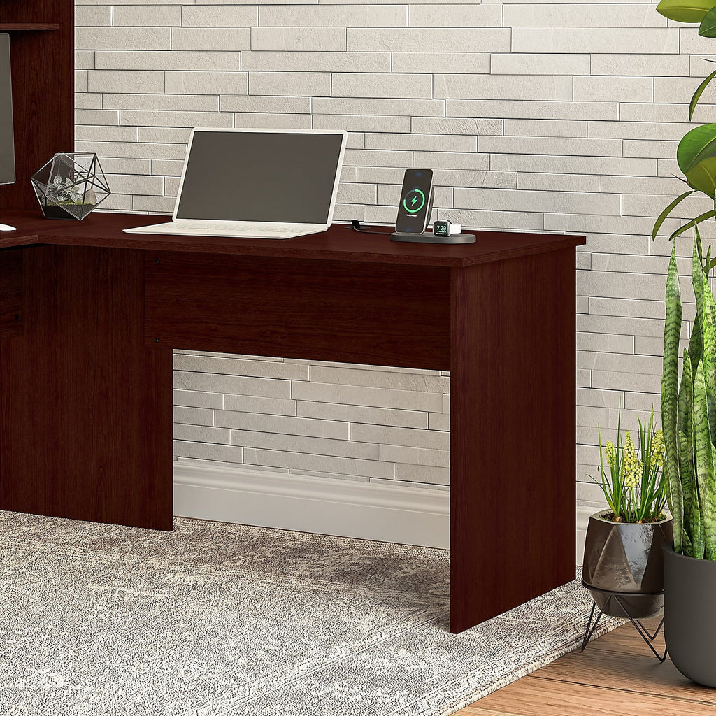 Engineered Wood Desk Return in Harvest Cherry Y6153
