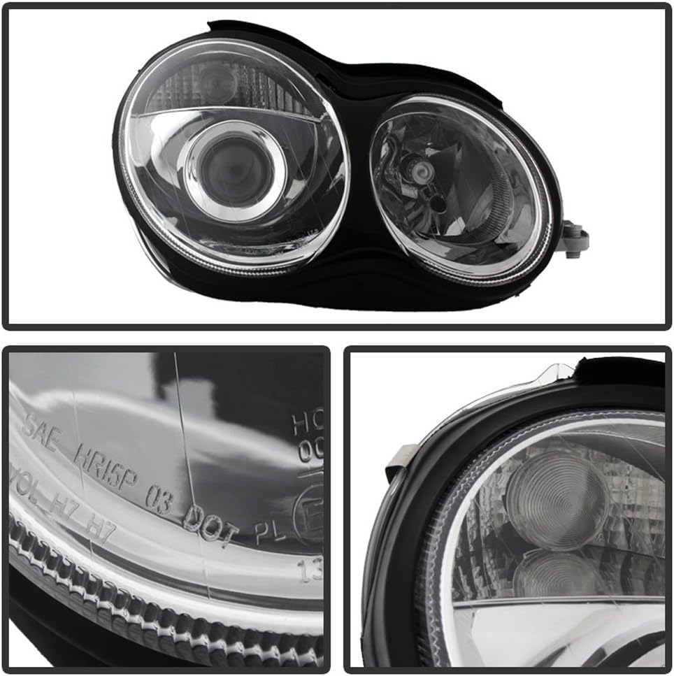 Projector Headlights Headlamps Left+Right D5413