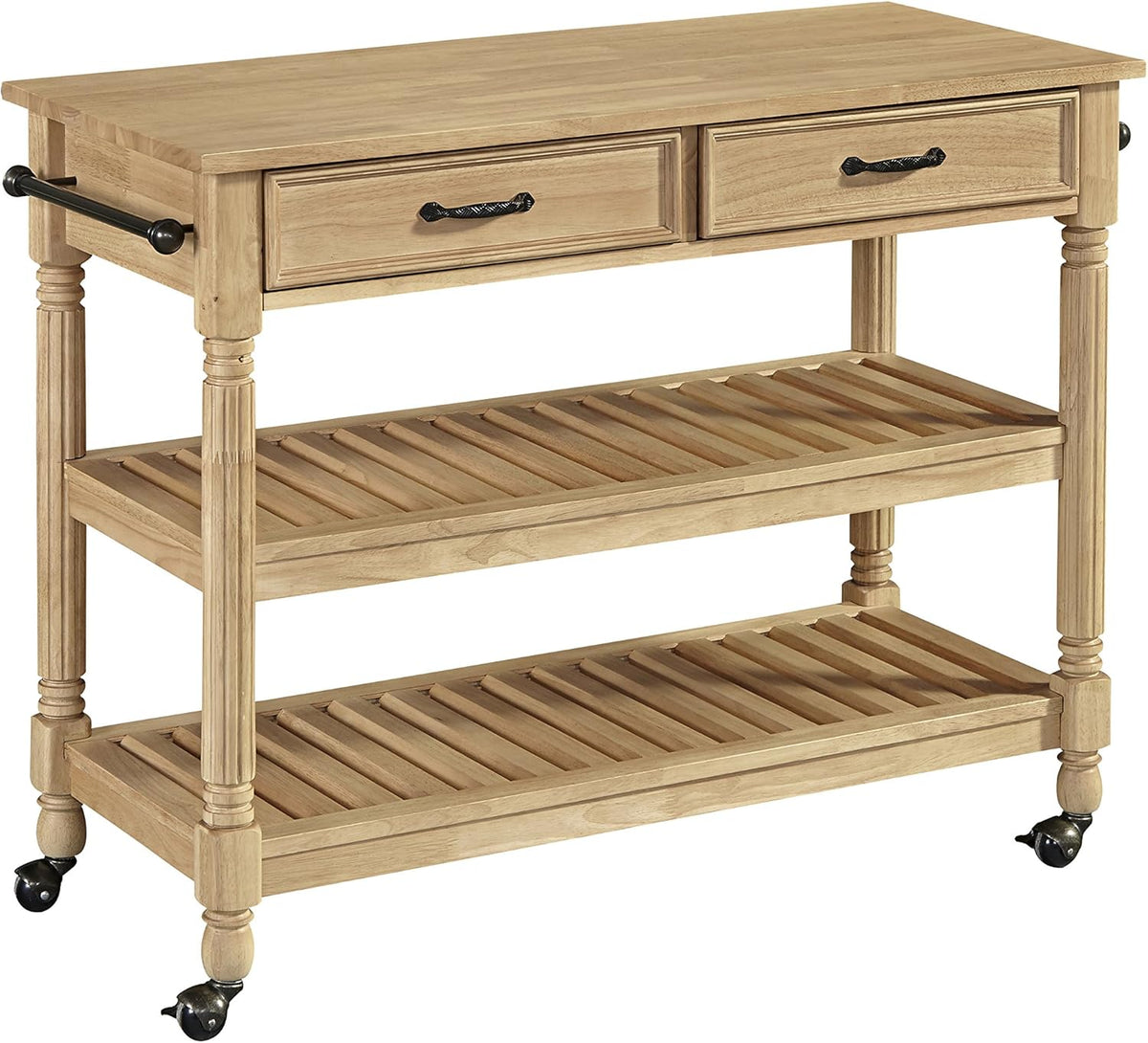 Black Kitchen Cart A8090