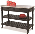 Black Kitchen Cart A8090