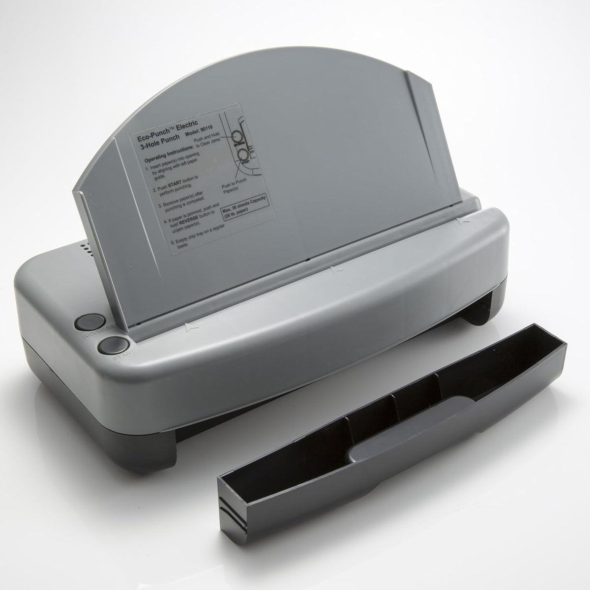 Heavy-Duty 3-Hole Electric Punch, 30 Sheet Capacity P62106