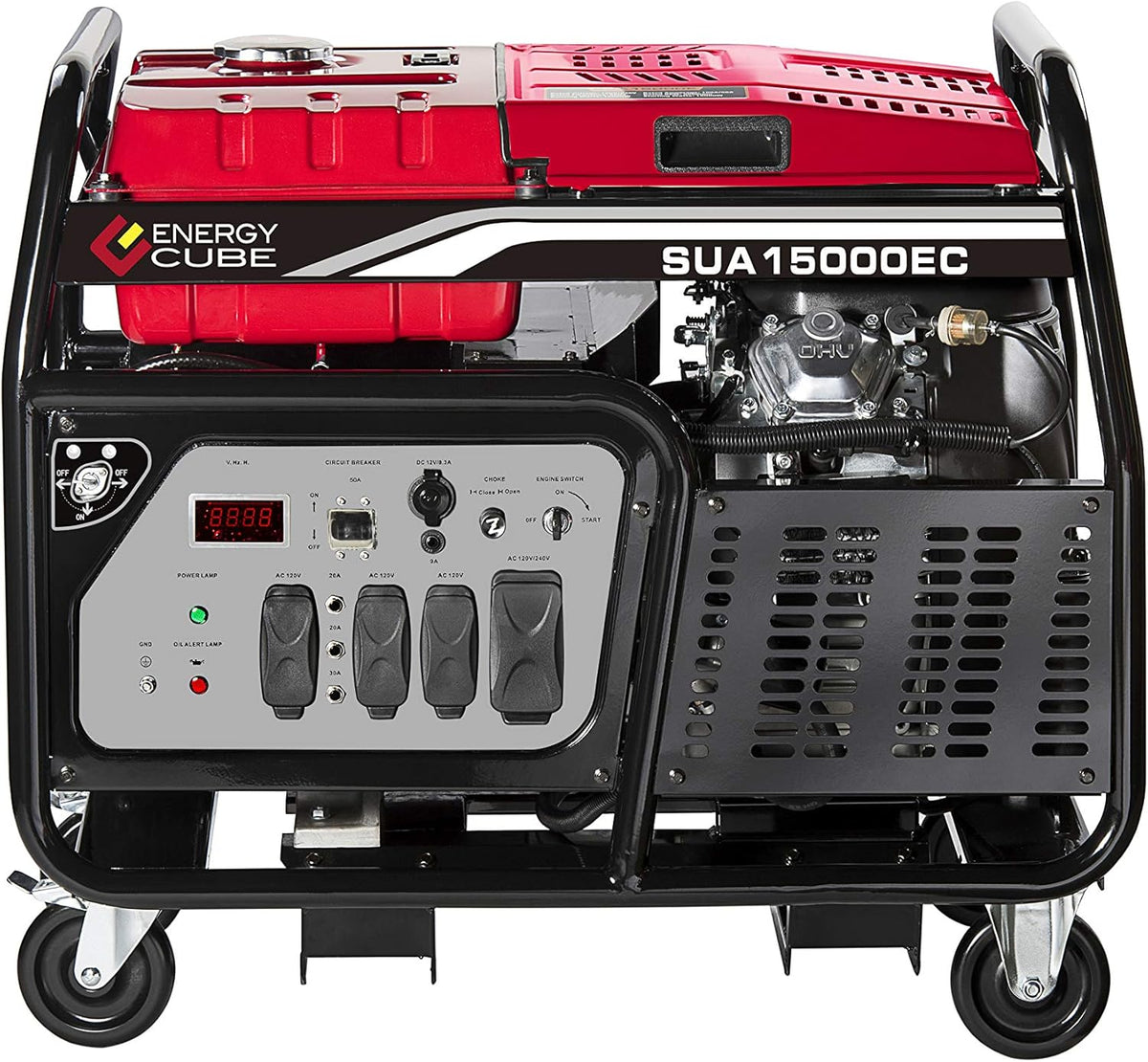 15000-Watt Portable Generator Gas Powered Electric Start K18084
