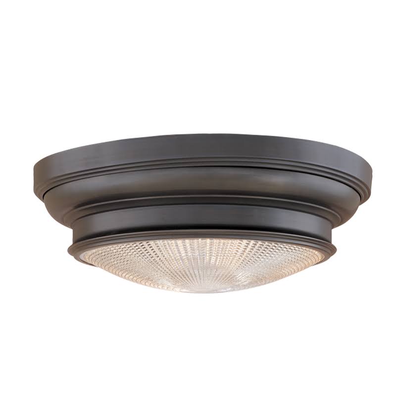Polished Nickel 1 Light Flush Mount E8943