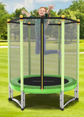 55" Kids Trampoline with Safety Enclosure Net E319