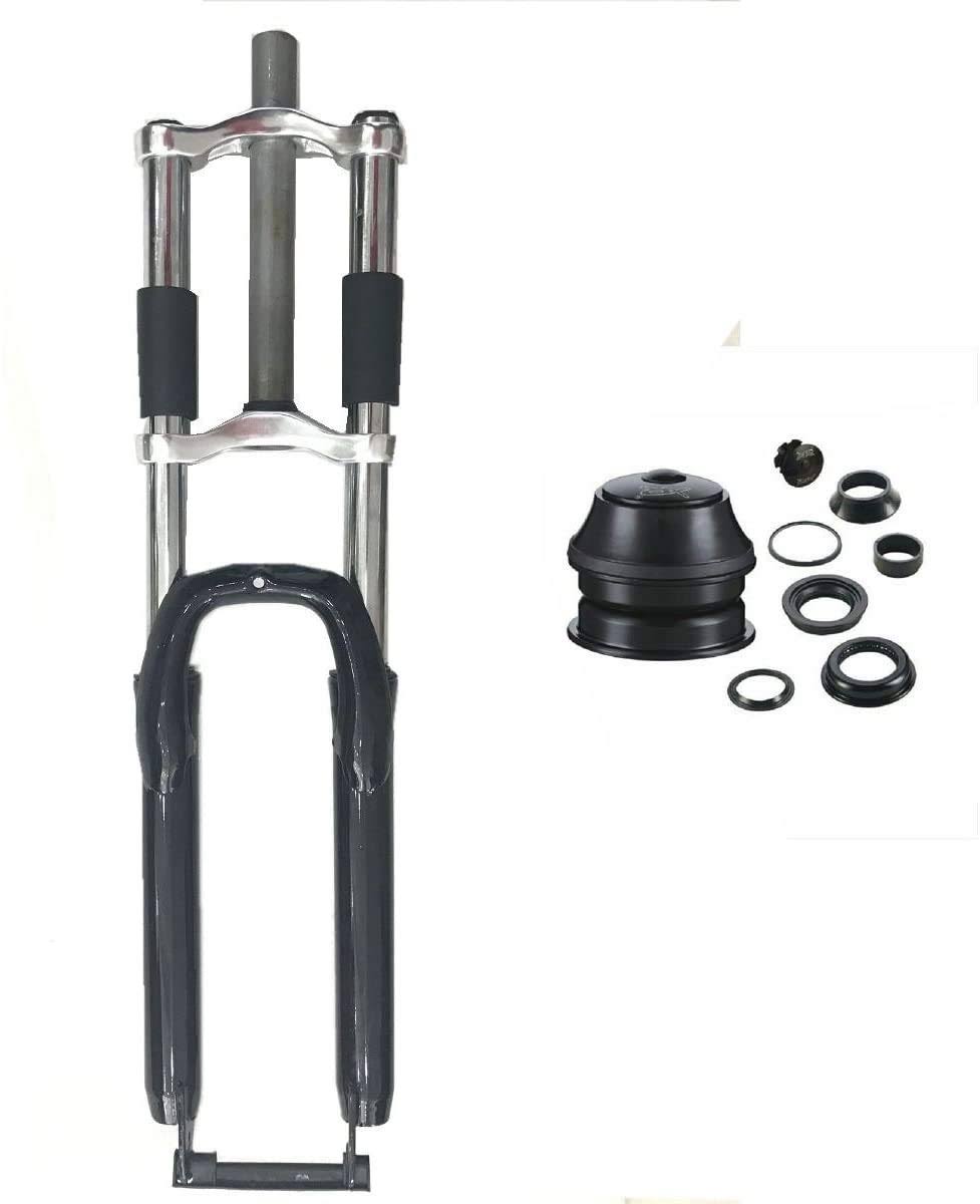 Triple Tree Suspension Fork with Double Shoulder Gas Motorized Bike E8491