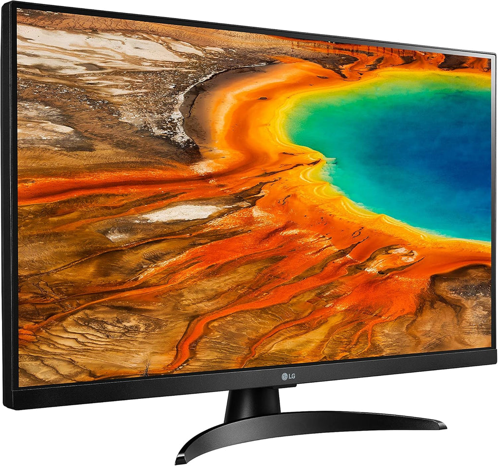 27” Full HD IPS TV/Monitor with Dual 5W Built-in Speakers, HDMI Input, Wall Mountable, Remote Control – Black H76291