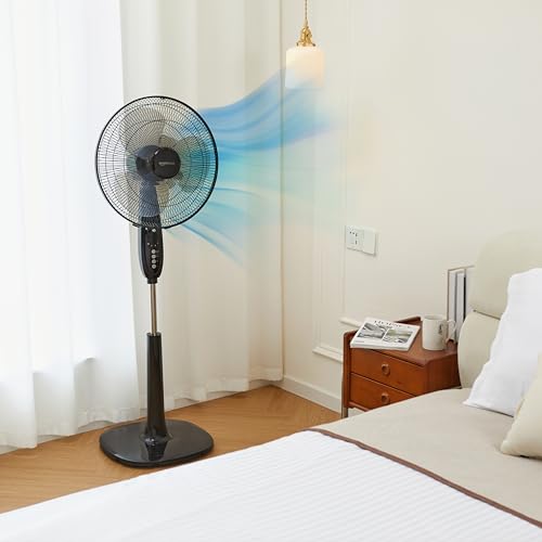 16-Inch Oscillating Pedestal Floor Fan S435
