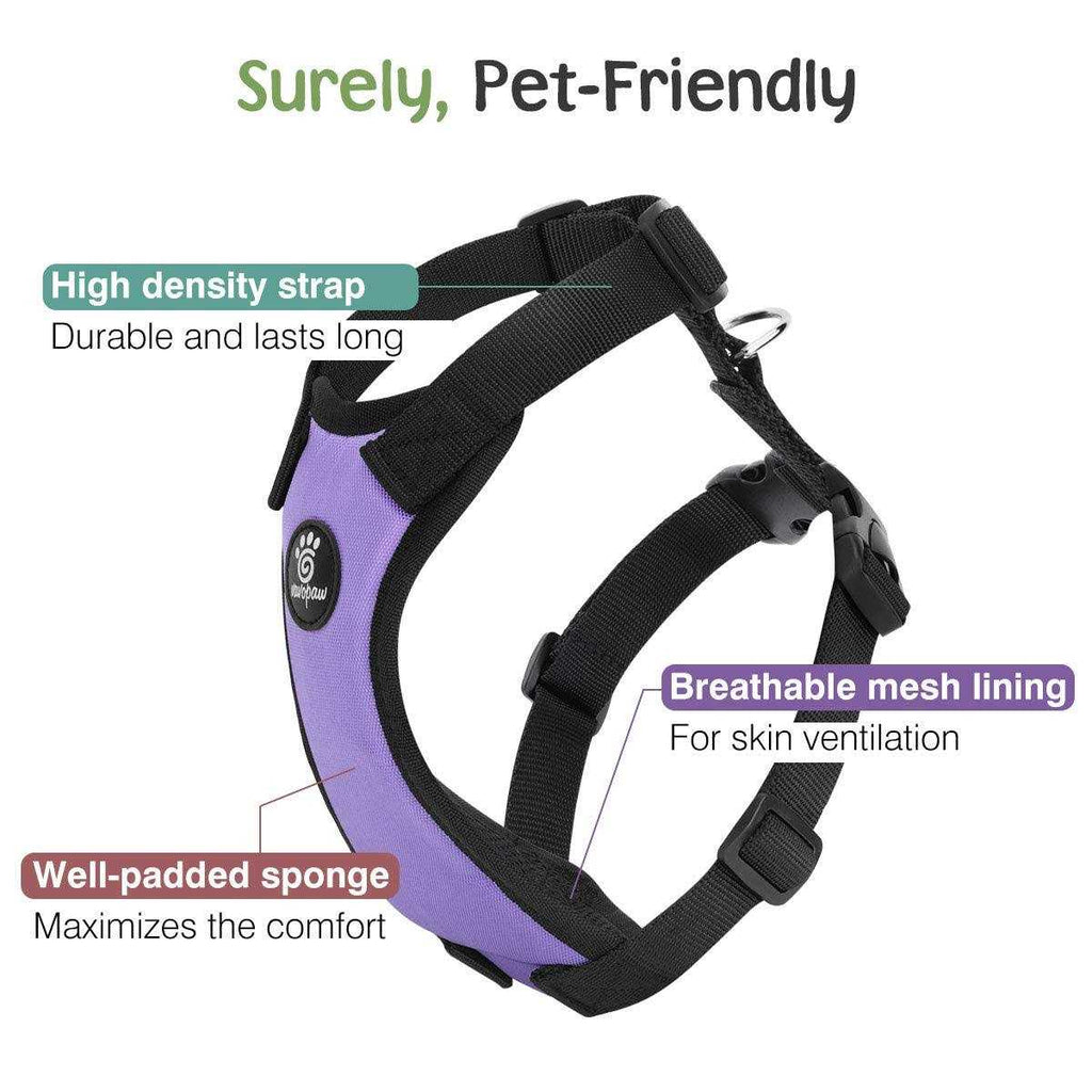 Adjustable Padded Mesh Dog Safety Vest Harness P3203