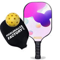 Irregular Shape Glow in The Dark Glassfiber Graphite Pickleball Paddles Q781955