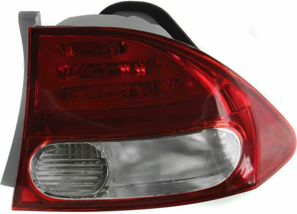 Passenger Side Tail Light for Honda Civic Sedan, Pack of 2 V1330