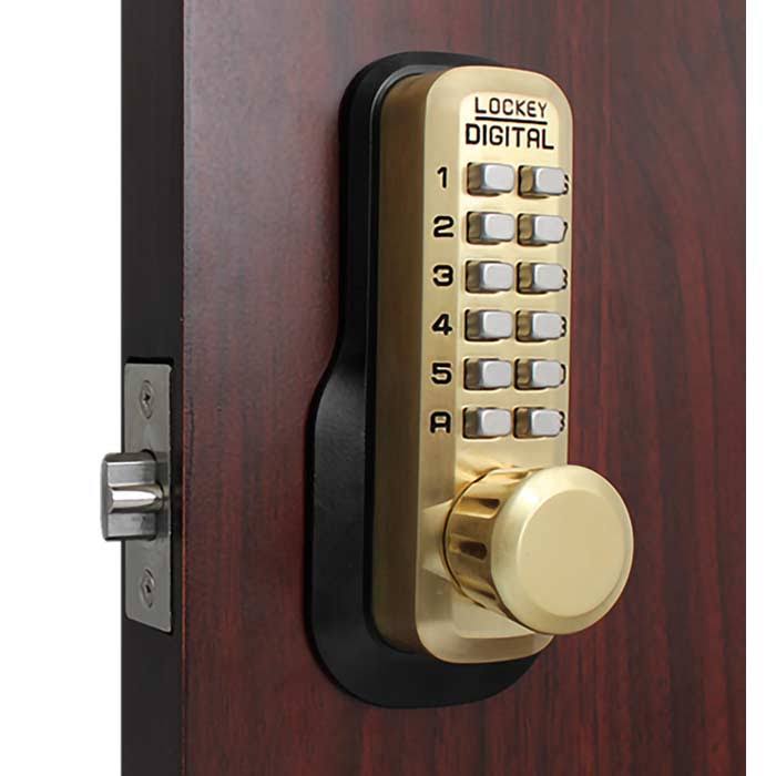 Mechanical Keyless Deadlocking Spring Latch Lock D31992