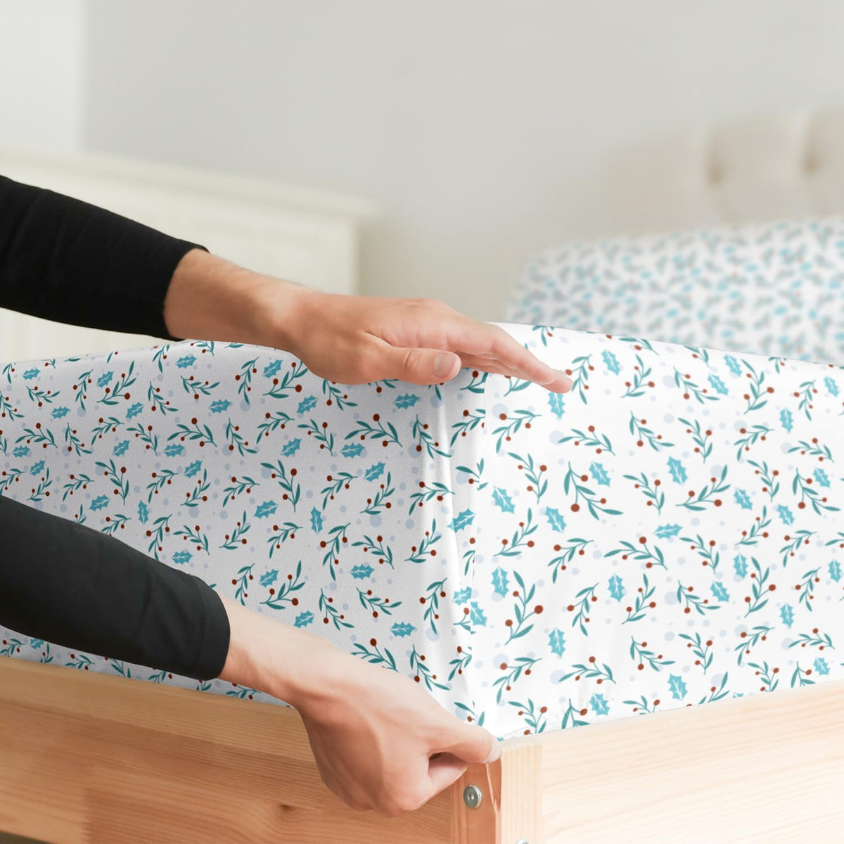 4 Piece Deep Pocket Christmas Sheet Set Z4650